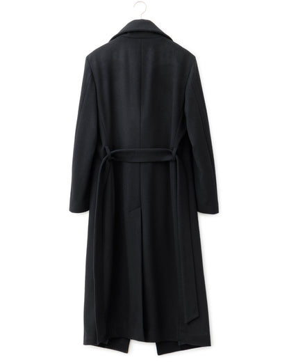 ys Yuji SUGENO / High Collar Maxi Wrap Coat