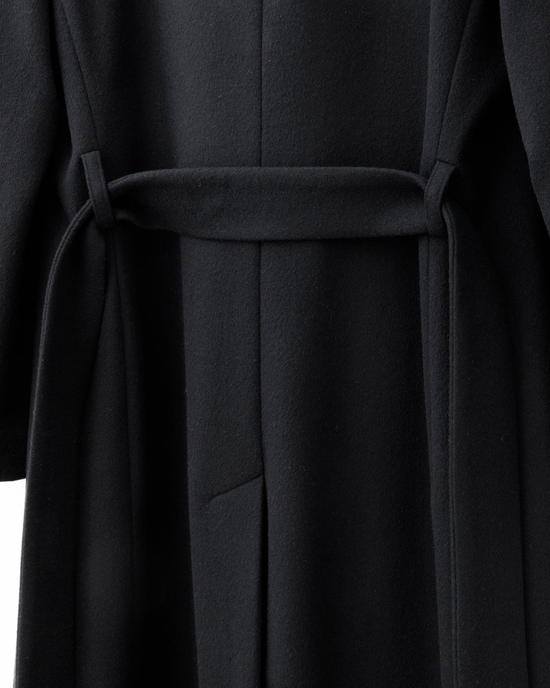 ys Yuji SUGENO / High Collar Maxi Wrap Coat