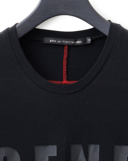 gène par YUKIO MISHIBA / GENE LOGO Tee - Black