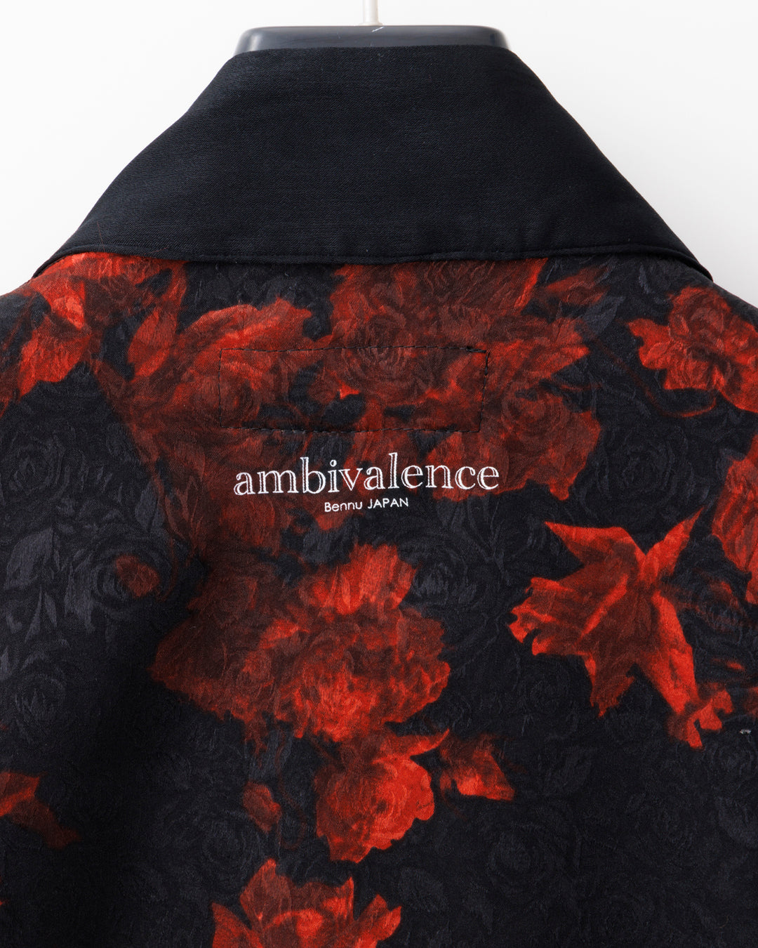 Bennu / Multi-Collar Flower × Leopard Long Shirts