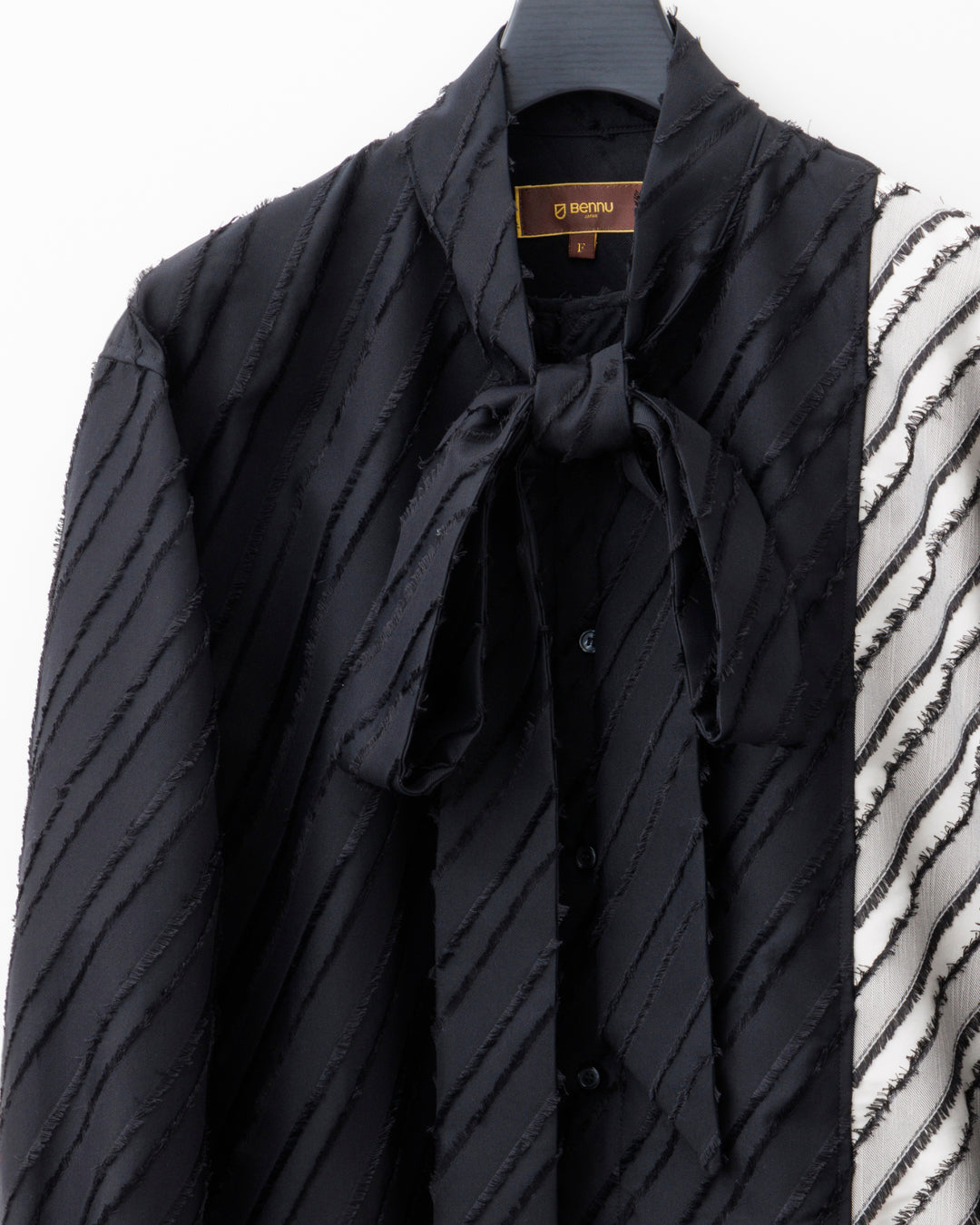 Bennu / Multi-Collar Regimental Jacquard Long Shirts