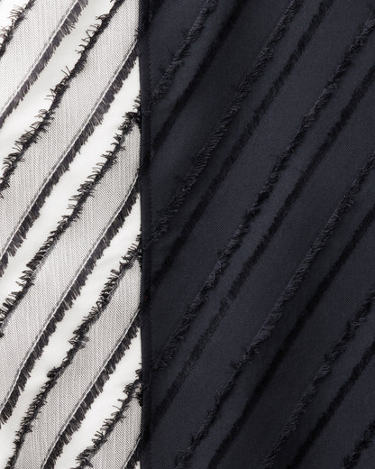 Bennu / Multi-Collar Regimental Jacquard Long Shirts