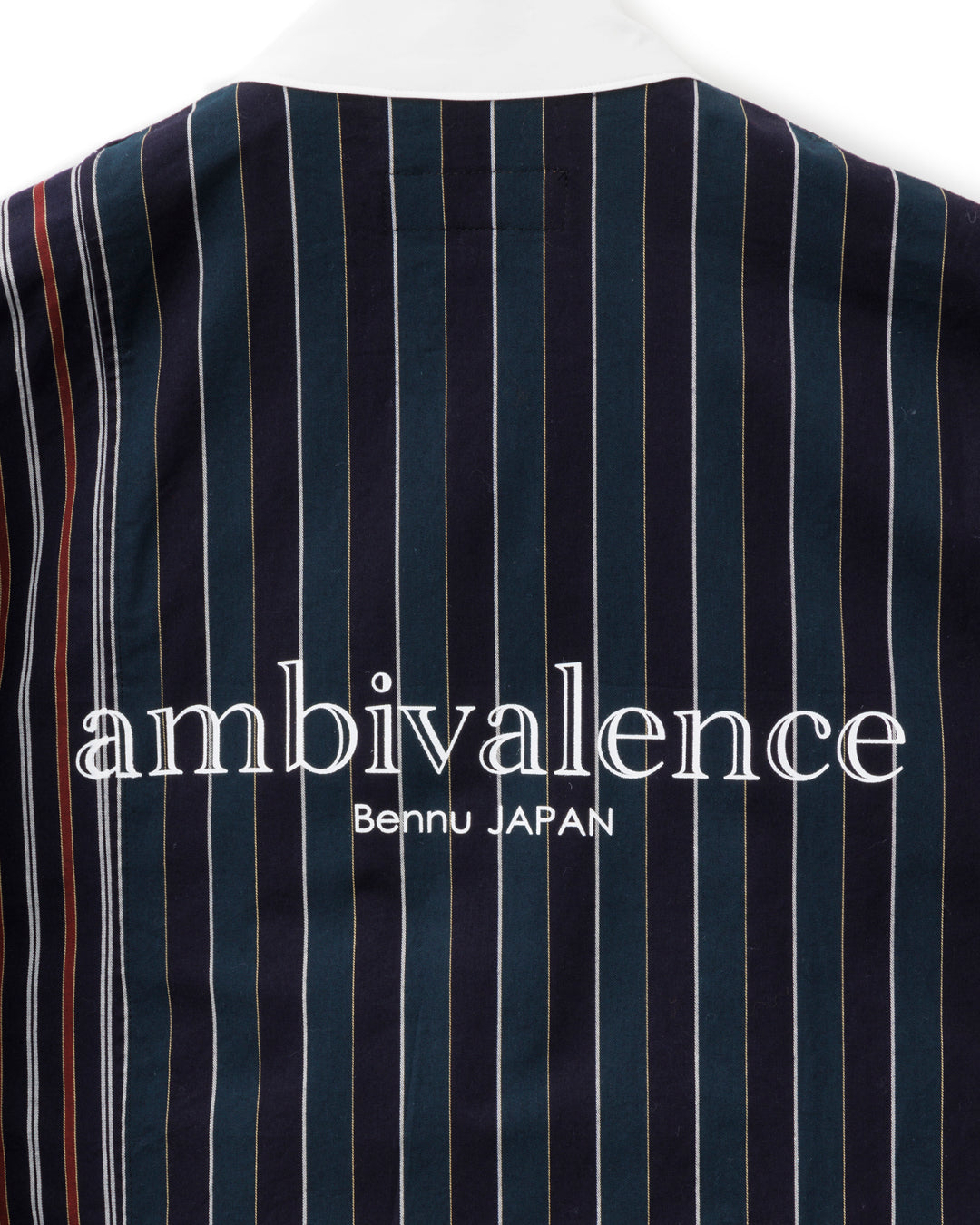 Bennu / Multi-Collar Stripe Long Shirts