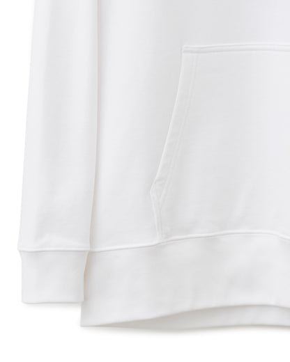 ys Yuji SUGENO / Line Art Lady Hoodie - WHITE