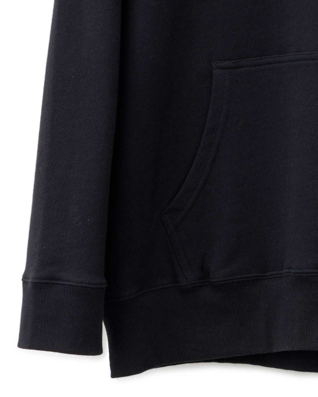 ys Yuji SUGENO / Line Art Lady Hoodie - BLACK