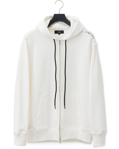 ys Yuji SUGENO / ys Mark Zip Hoodie - WHITE