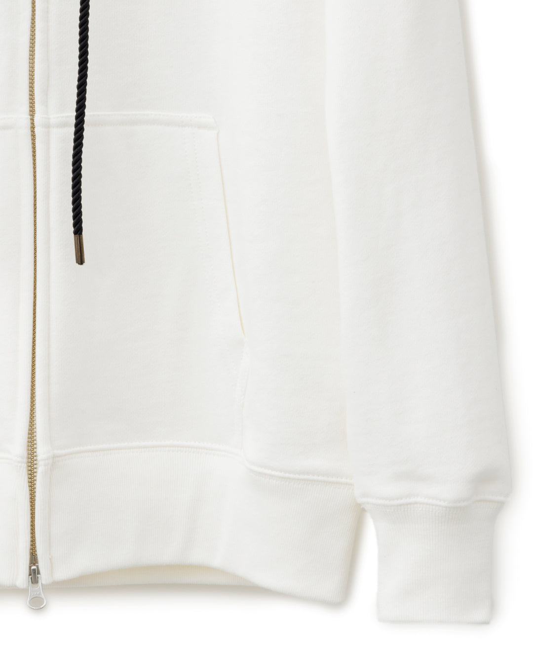 ys Yuji SUGENO / ys Mark Zip Hoodie - WHITE