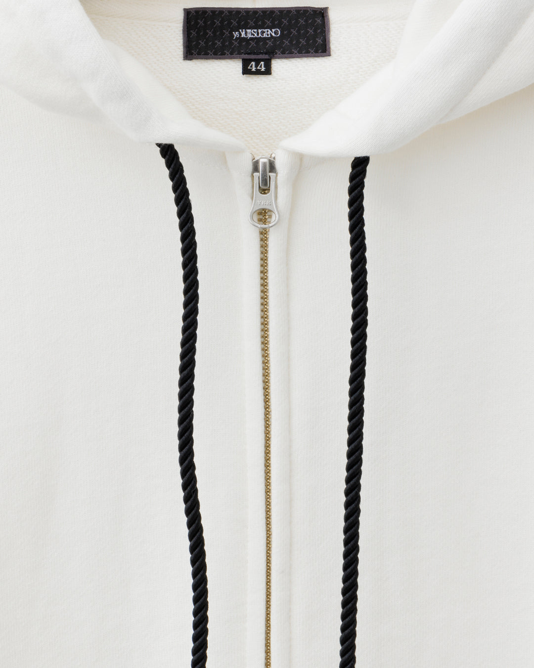 ys Yuji SUGENO / ys Mark Zip Hoodie - WHITE