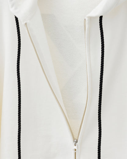 ys Yuji SUGENO / ys Mark Zip Hoodie - WHITE