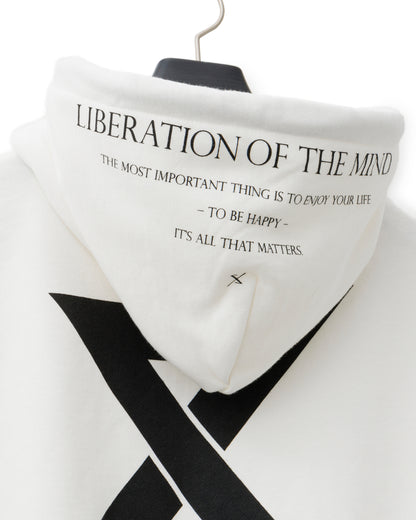 ys Yuji SUGENO / ys Mark Zip Hoodie - WHITE