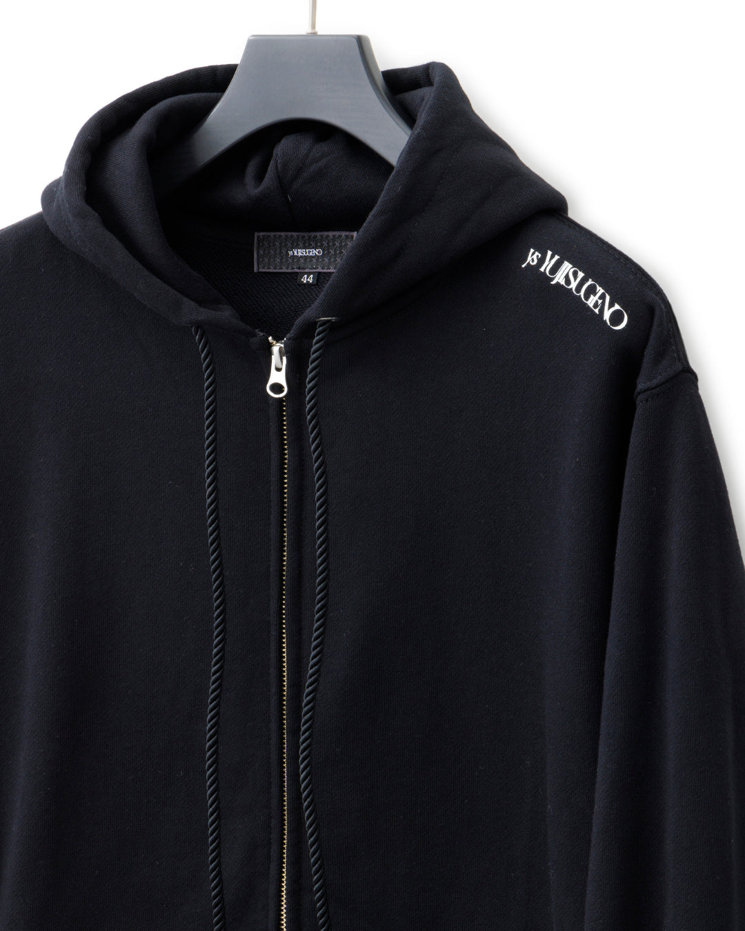 ys Yuji SUGENO / ys Mark Zip Hoodie - BLACK