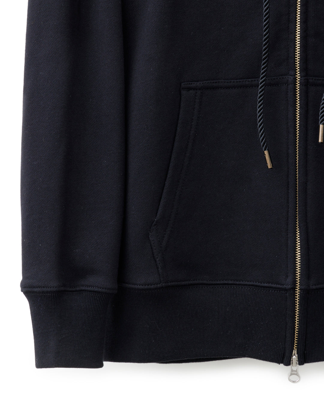 ys Yuji SUGENO / ys Mark Zip Hoodie - BLACK