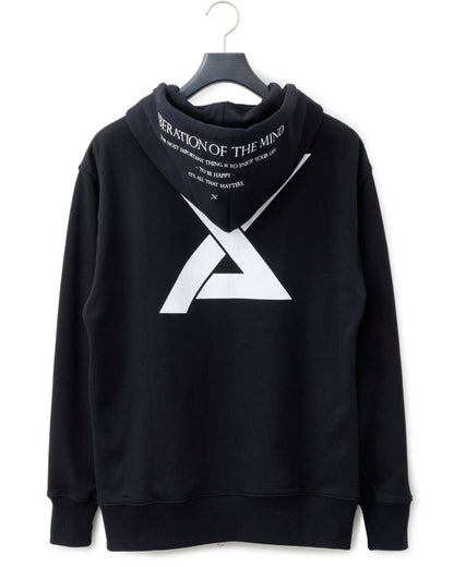 ys Yuji SUGENO / ys Mark Zip Hoodie - BLACK