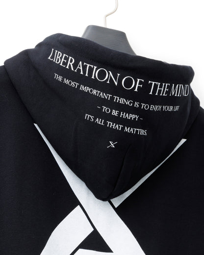 ys Yuji SUGENO / ys Mark Zip Hoodie - BLACK