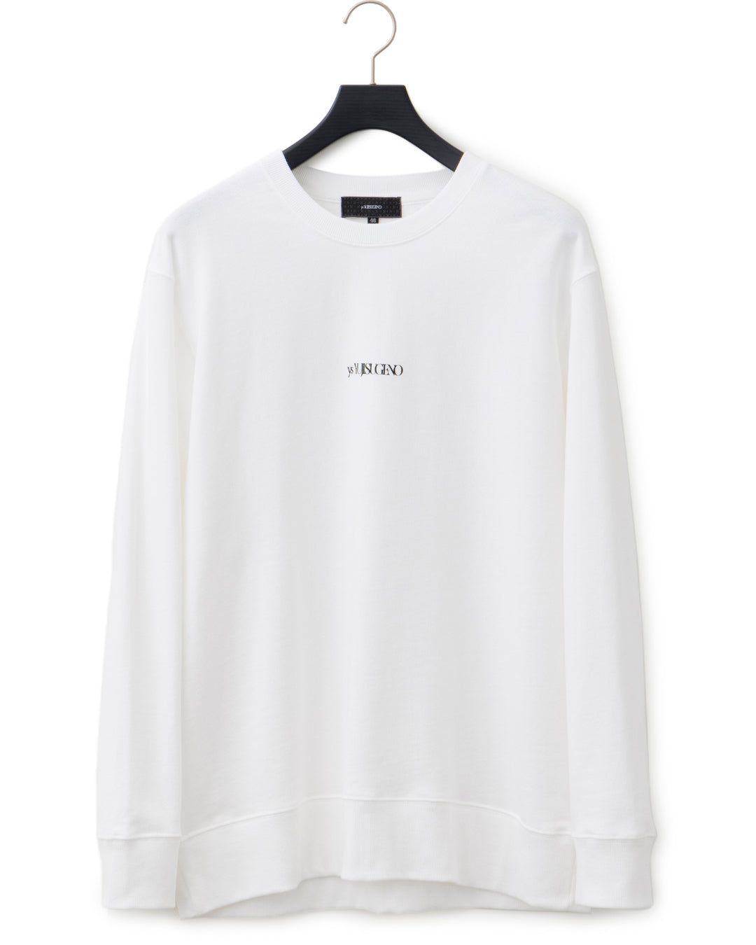 ys Yuji SUGENO / Line Art Lady Sweat - WHITE