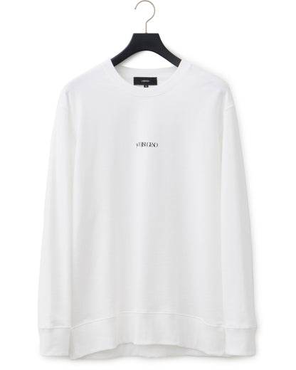 ys Yuji SUGENO / Line Art Lady Sweat - WHITE