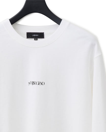 ys Yuji SUGENO / Line Art Lady Sweat - WHITE