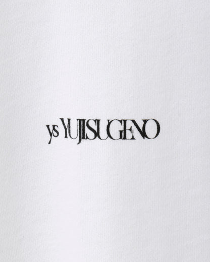 ys Yuji SUGENO / Line Art Lady Sweat - WHITE