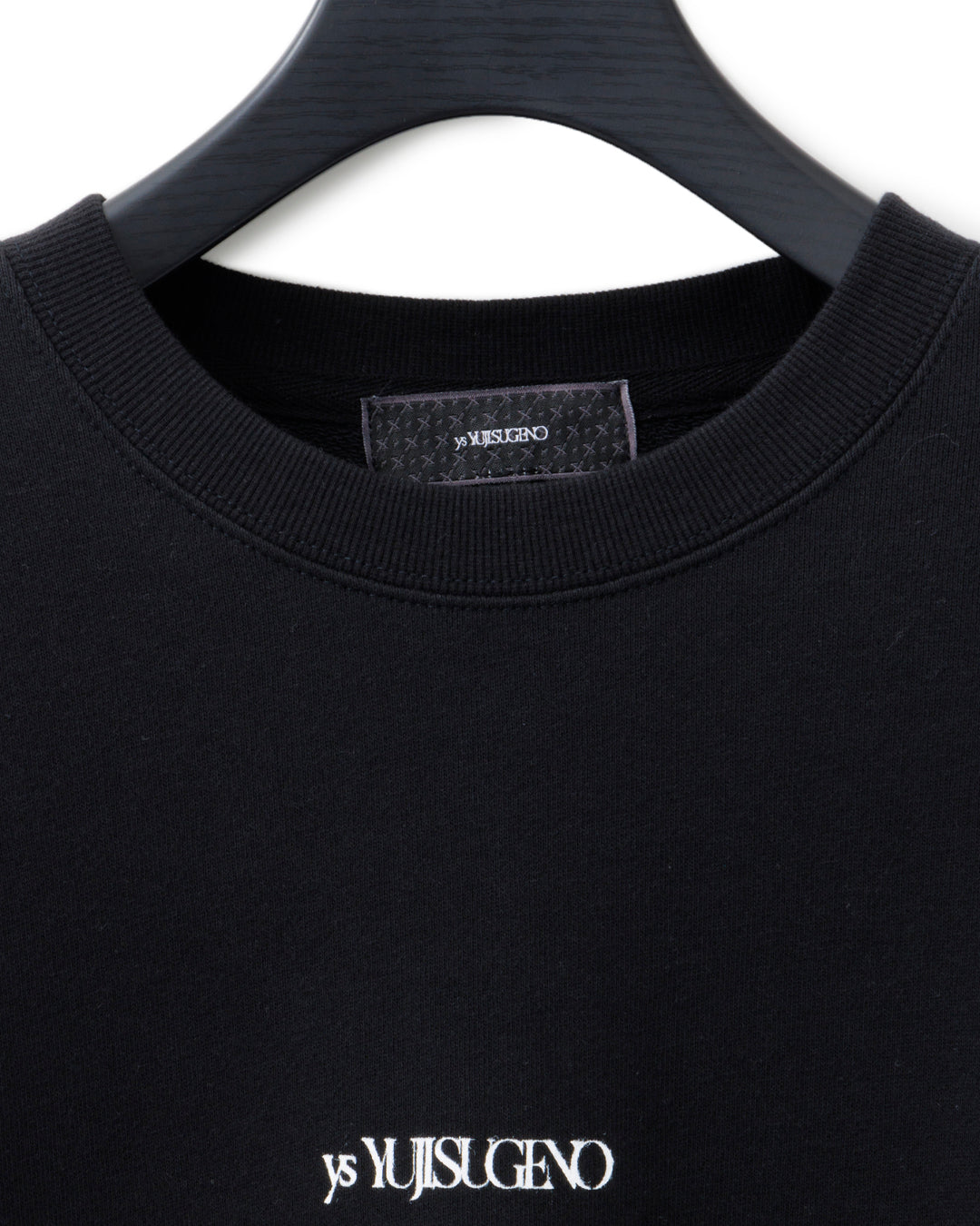 ys Yuji SUGENO / Line Art Lady Sweat - BLACK