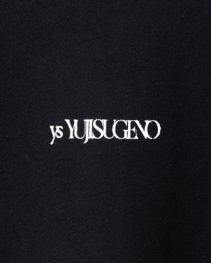 ys Yuji SUGENO / Line Art Lady Sweat - BLACK