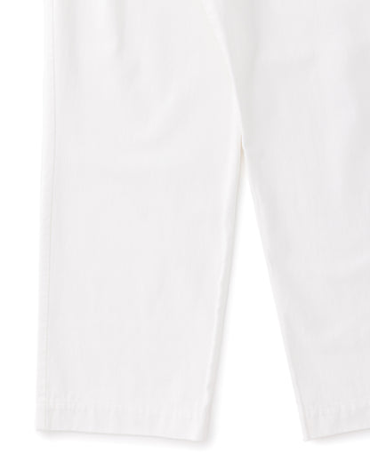 ys Yuji SUGENO / White Denim 2Tuck Wide Pants