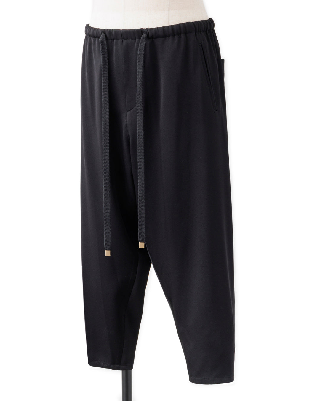 POTENZA | EASY CROPPED SARROUEL - BLACK – HARAJUKU VILLAGE