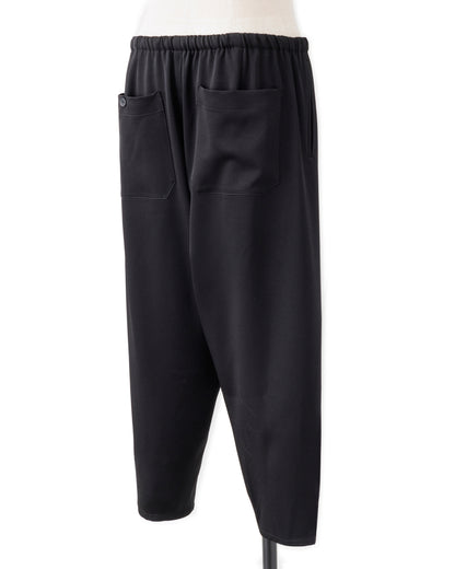 POTENZA / EASY CROPPED SARROUEL - BLACK