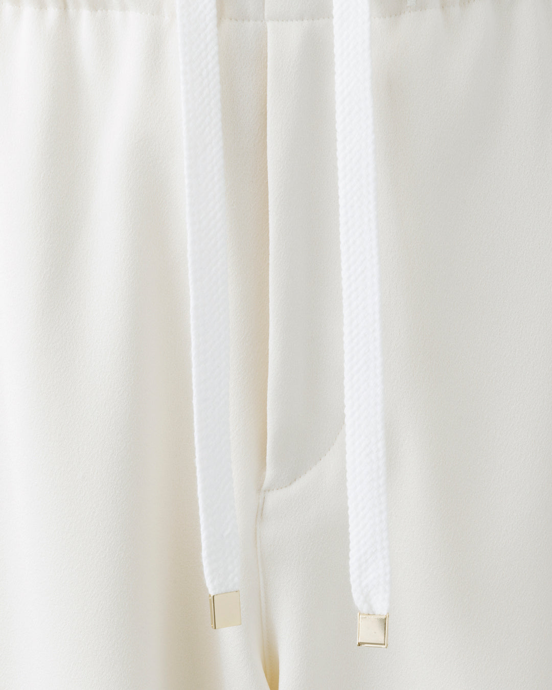 POTENZA / EASY CROPPED SARROUEL - WHITE