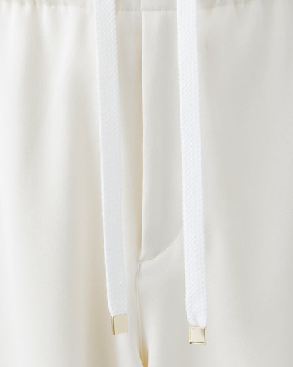 POTENZA / EASY CROPPED SARROUEL - WHITE