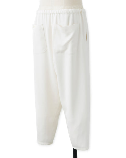 POTENZA / EASY CROPPED SARROUEL - WHITE