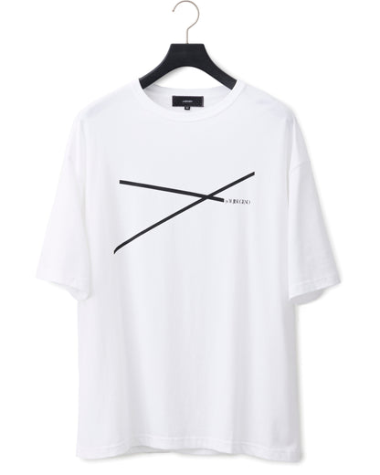 ys Yuji SUGENO / ys LINE BIG-Tee - WHITE