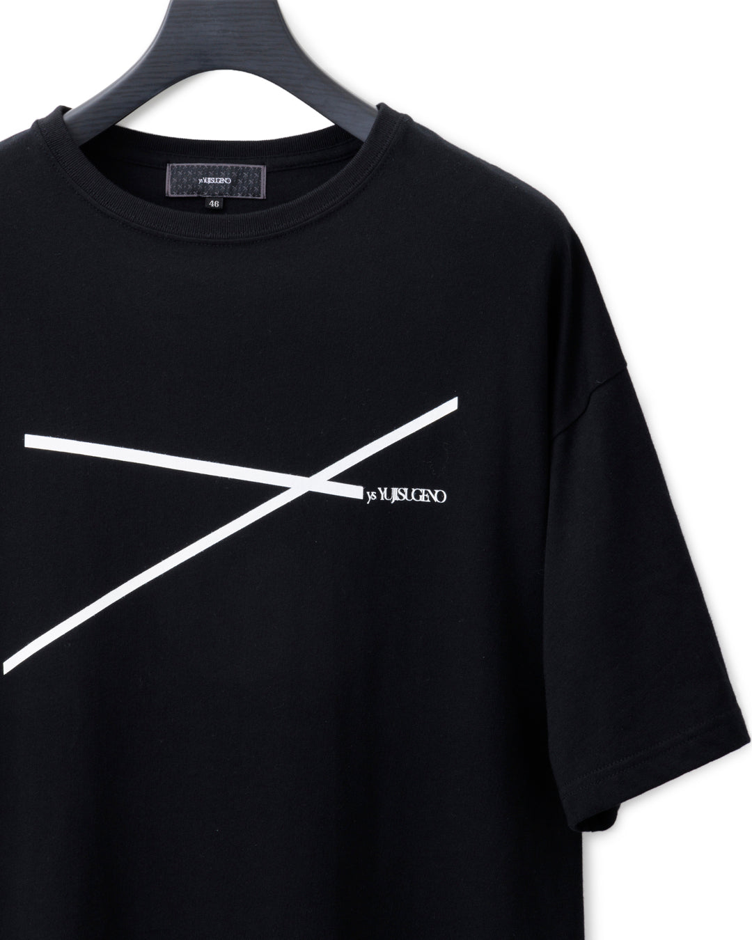 ys Yuji SUGENO / ys LINE BIG-Tee - BLACK