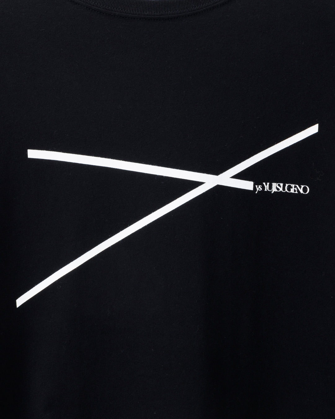 ys Yuji SUGENO / ys LINE BIG-Tee - BLACK