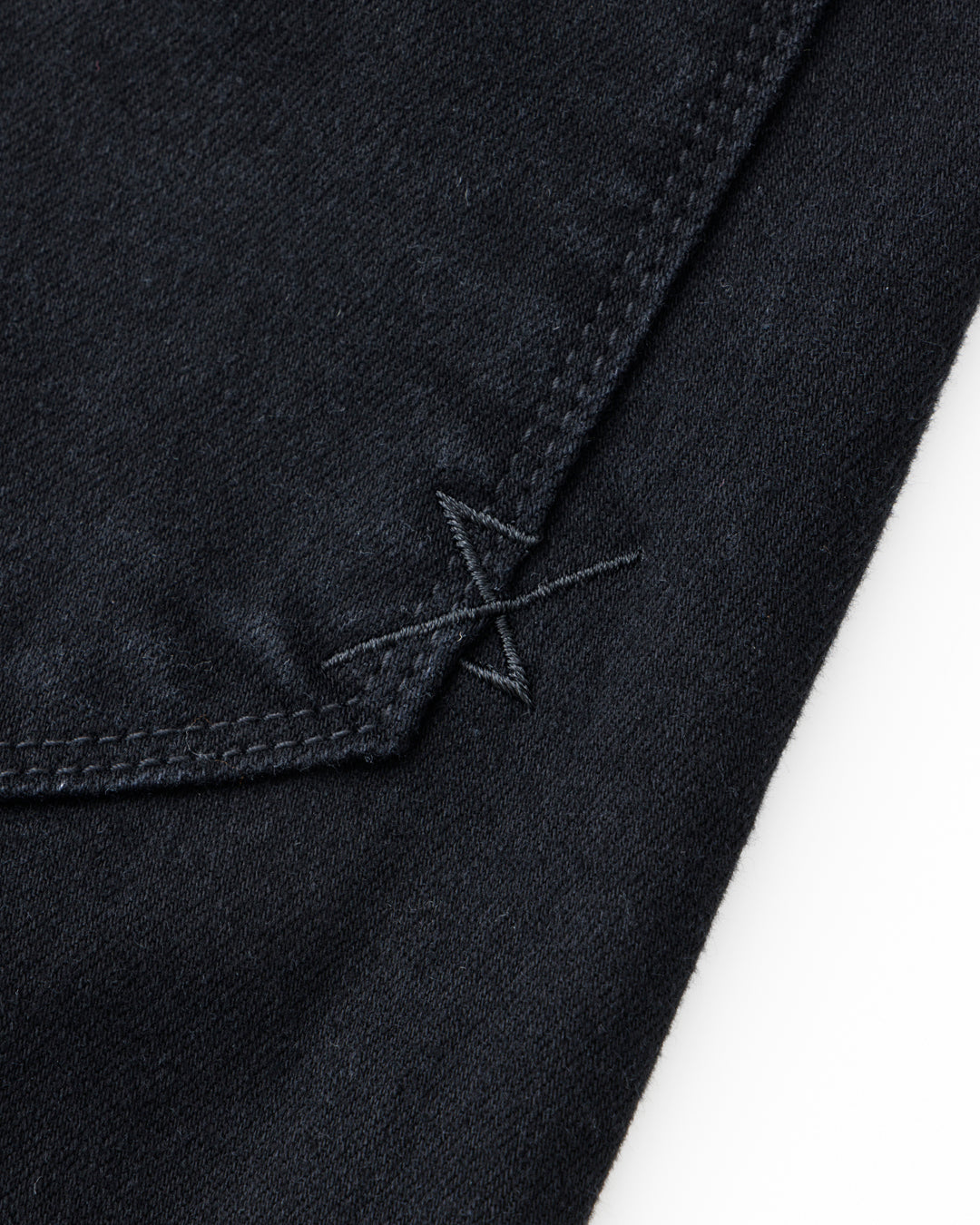 ys Yuji SUGENO / Supima Hybrid Denim Sarrouel Skinny Pants - BLACK