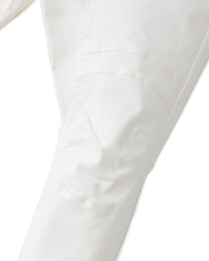 ys Yuji SUGENO / Supima Hybrid Denim Sarrouel Skinny Pants - WHITE