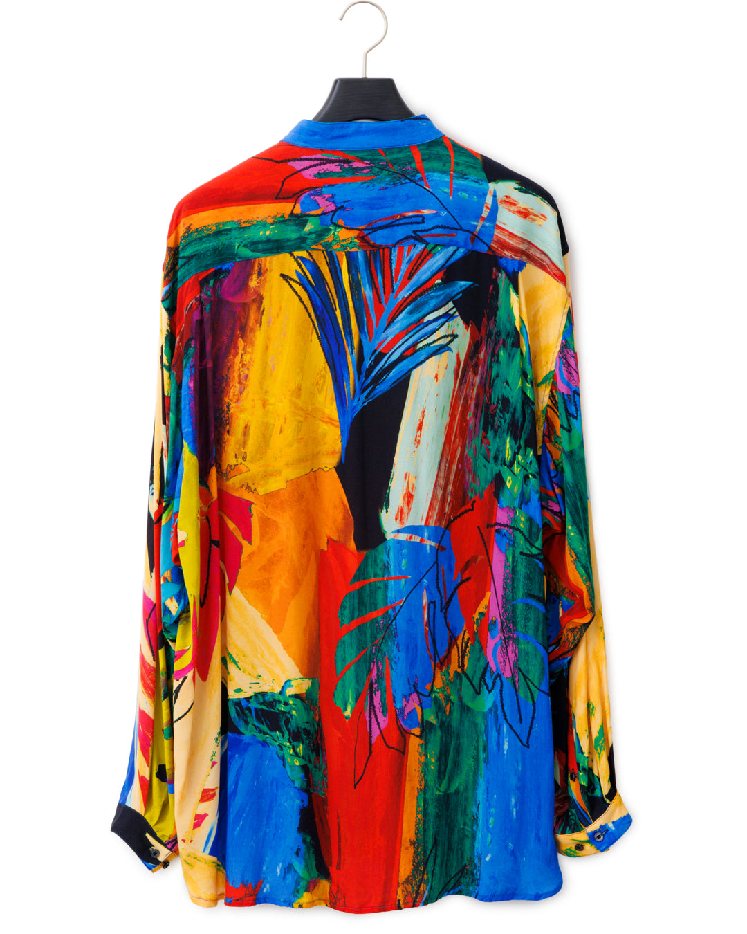 ys Yuji SUGENO / AMARA Multi Print Over Collarless Shirt