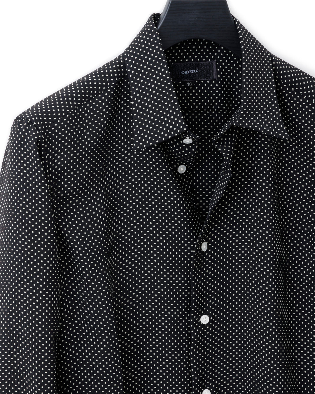 ys Yuji SUGENO / Dot Print Regular Shirt with Ascot Stole