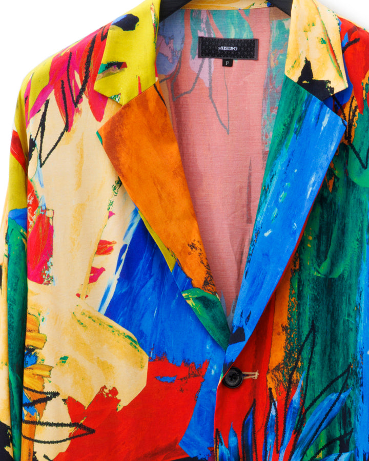 ys Yuji SUGENO / AMARA Multi Print Over Jacket