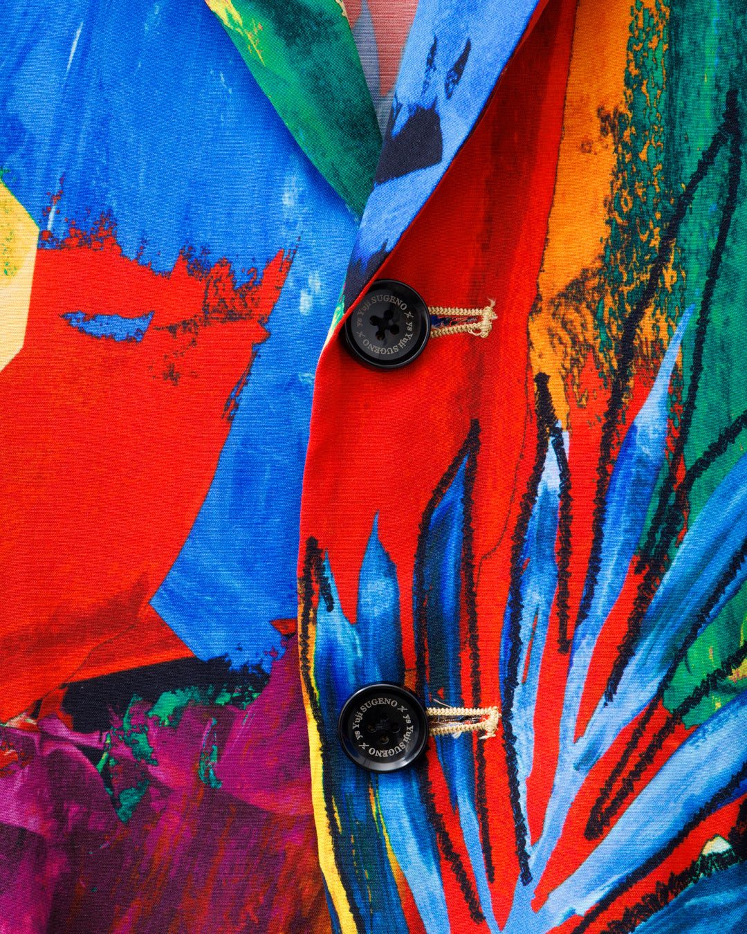 ys Yuji SUGENO / AMARA Multi Print Over Jacket