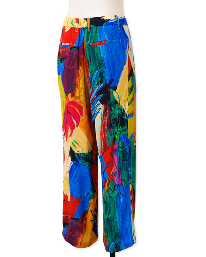ys Yuji SUGENO / AMARA Multi Print Easy Wide Pants