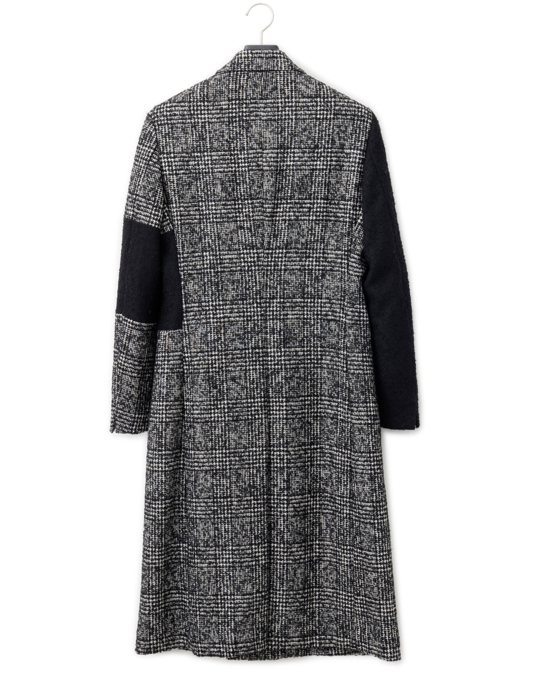 Bennu / Wooly Tweed Switch Long Coat - CHECK