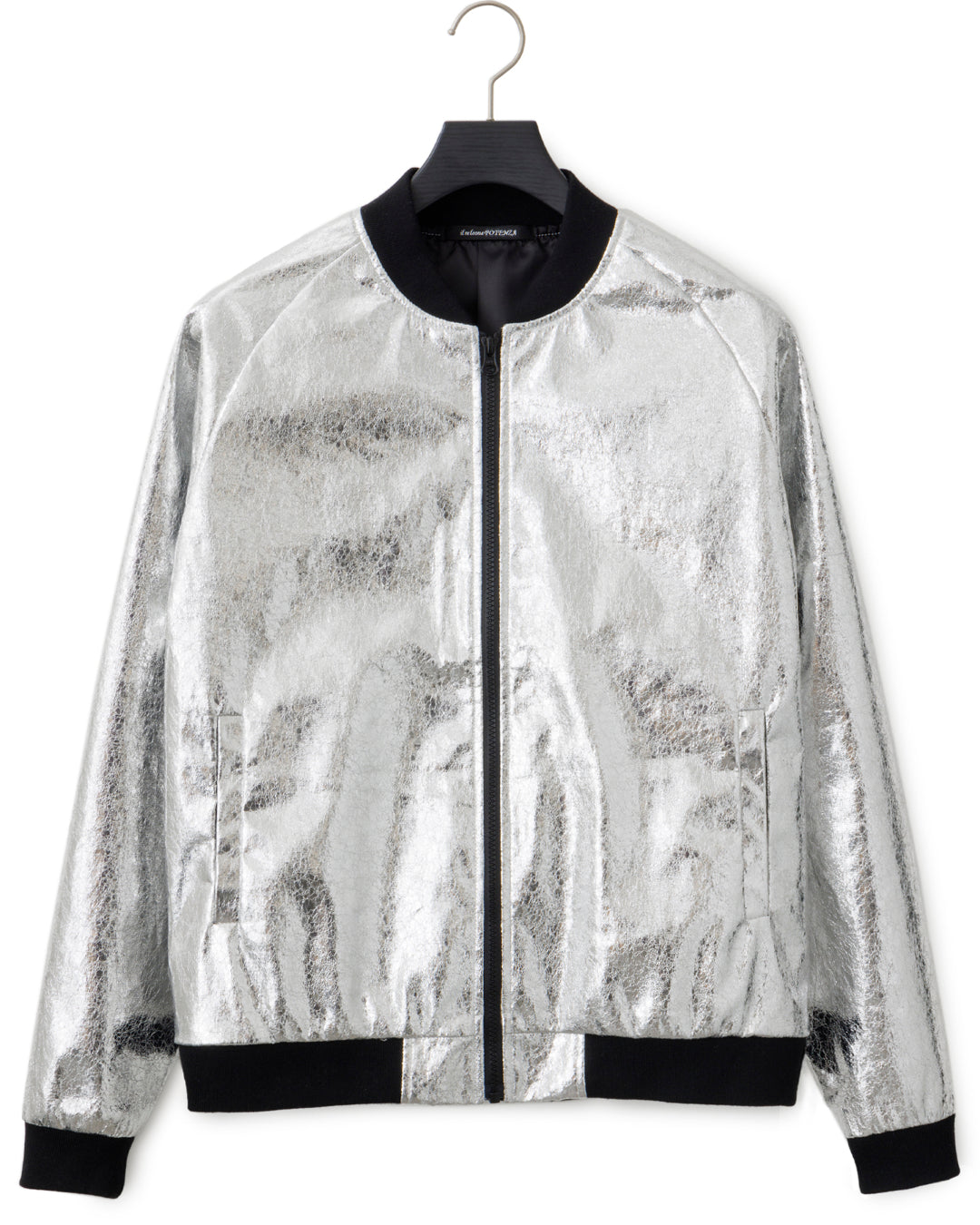 POTENZA / METALLIC SILVER BLOUSON