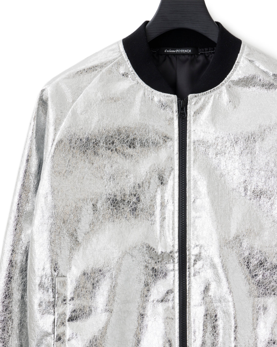 POTENZA / METALLIC SILVER BLOUSON