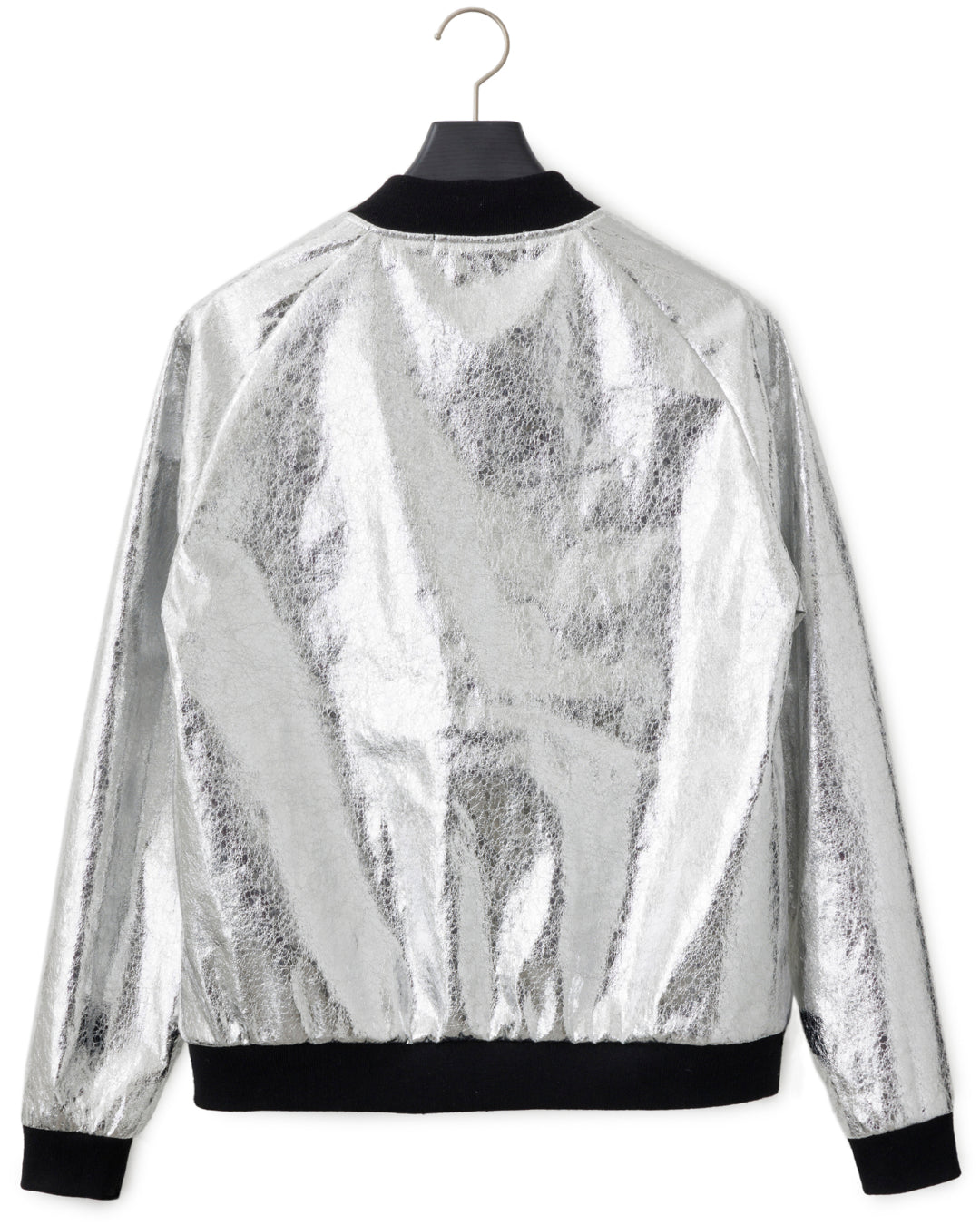 POTENZA / METALLIC SILVER BLOUSON