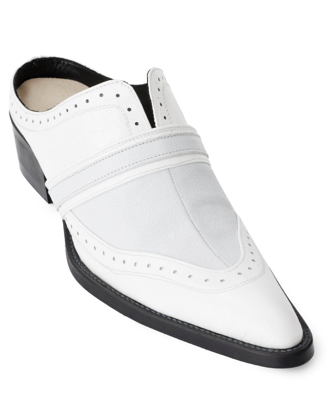 POTENZA / INSERT MULES - Silver Grain -