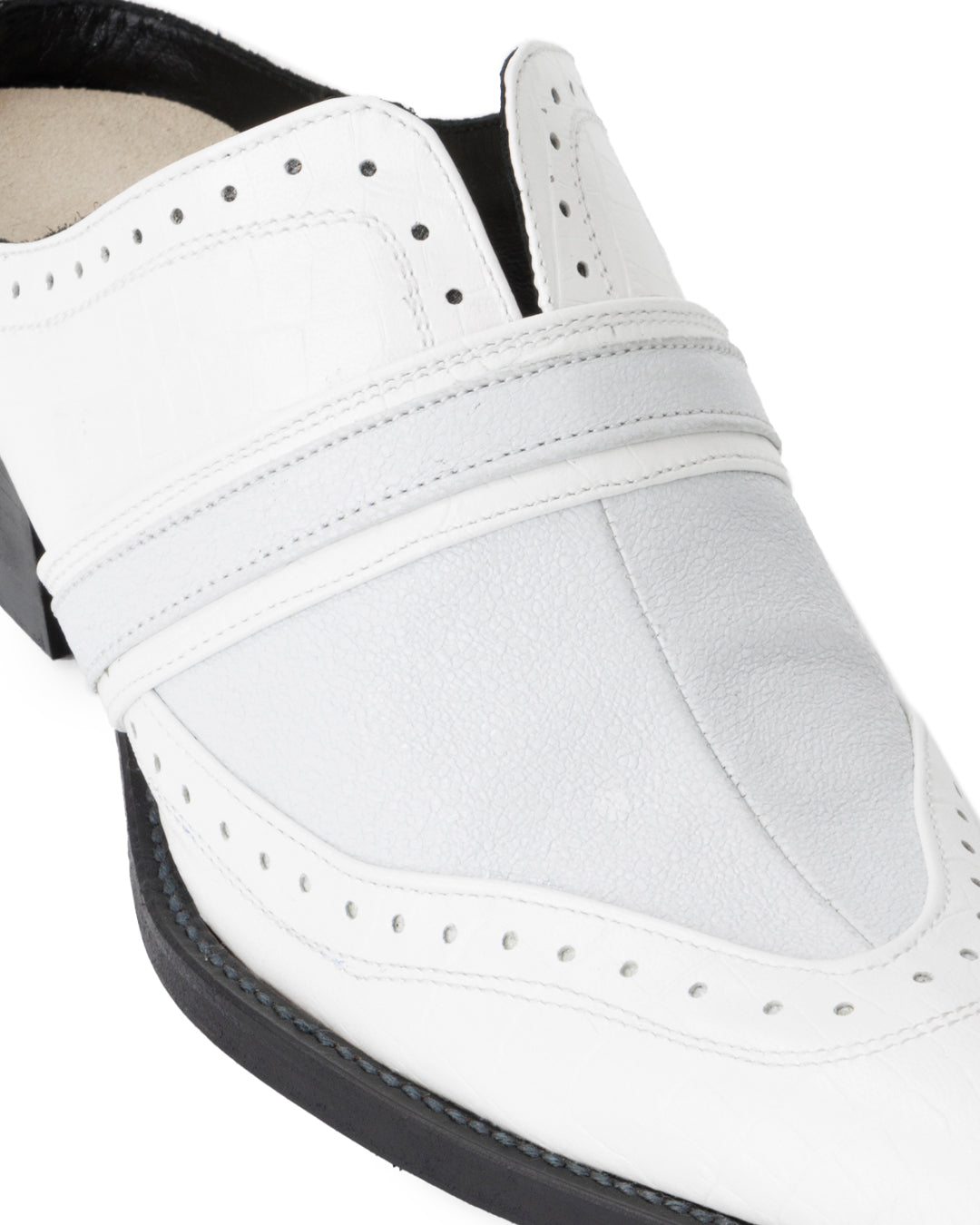 POTENZA / INSERT MULES - Silver Grain -