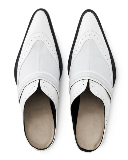 POTENZA / INSERT MULES - Silver Grain -