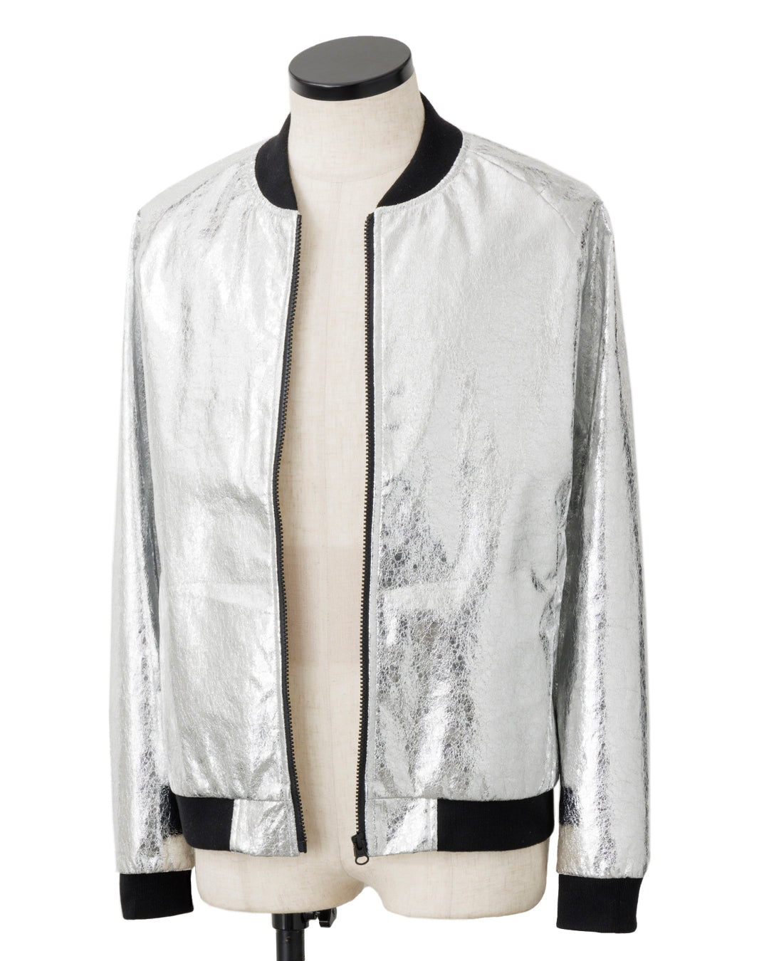 POTENZA / METALLIC SILVER BLOUSON