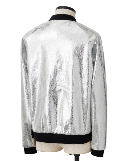 POTENZA / METALLIC SILVER BLOUSON