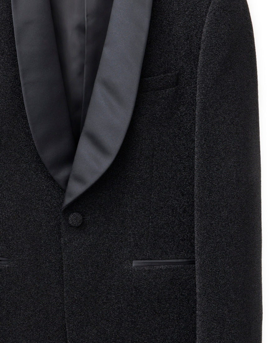 POTENZA / GLITTER TUXEDO JACKET